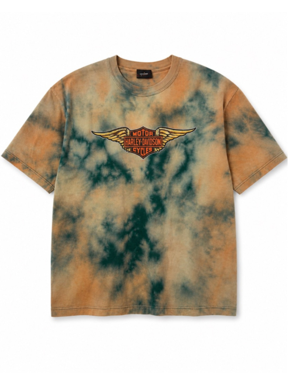 RARE Vintage Harley Davidson Big Twin Aruba 2005 Tie Dye T-shirt Men’s Size XL